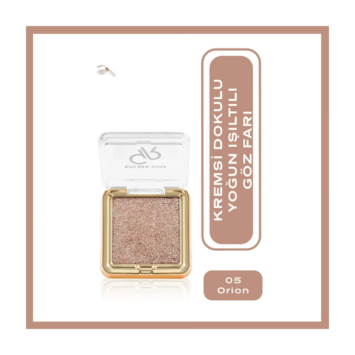 Golden Rose Glitter Glow Eyeshadow Göz Farı No: 05 Orion - Gratis