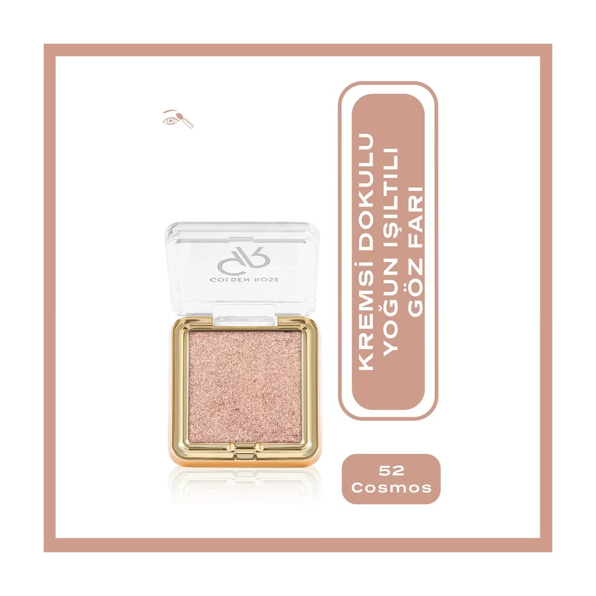 Golden Rose Sparkle Glow Göz Farı No: 52 Cosmos - Gratis