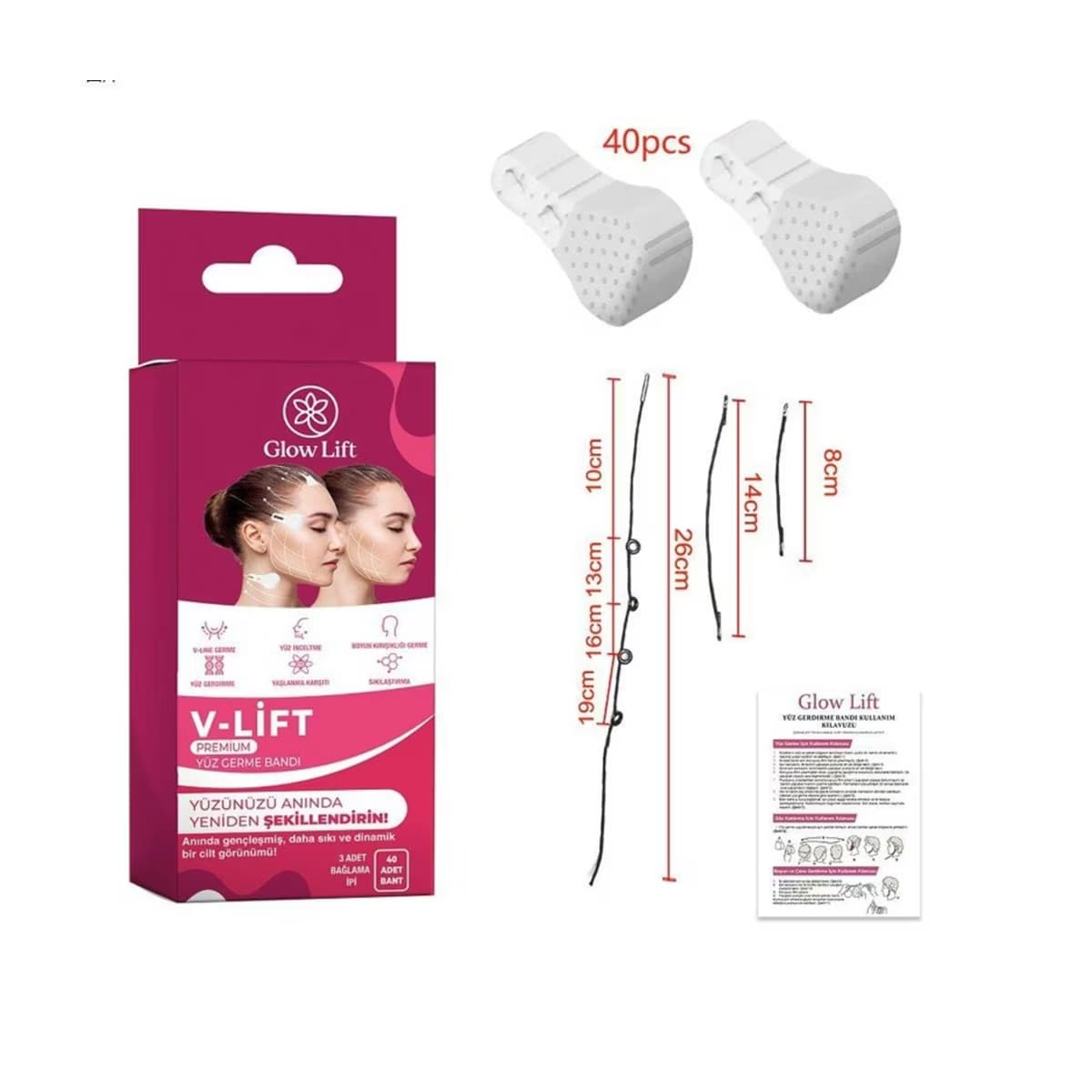 Glow Lift Yüz Germe Bandı - Gratis