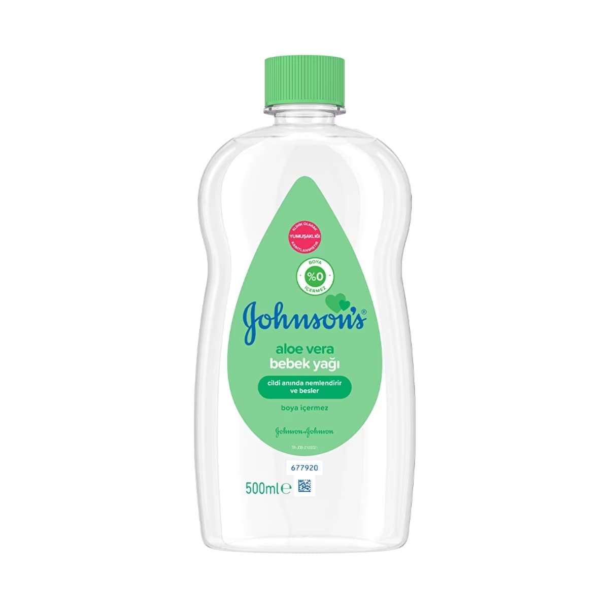 Johnson's Baby Aloe Vera Bebek Yağı 500 ml - Gratis