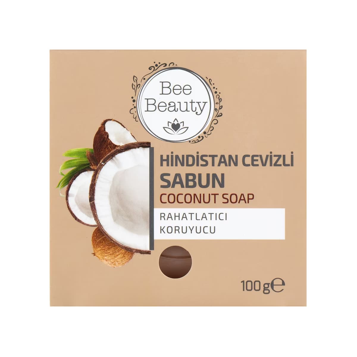 Bee Beauty Hindistan Cevizli Kalıp Sabun 100 gr - Gratis