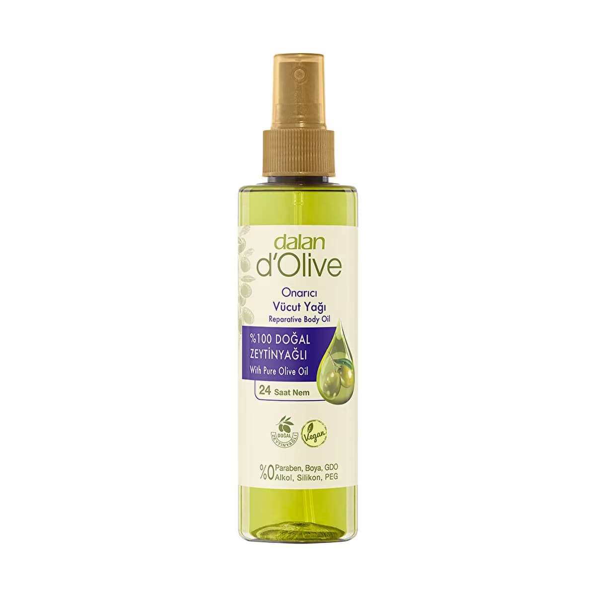 Dalan D'Olive Vücut Yağı Onarıcı Bakım 200 ml - Gratis