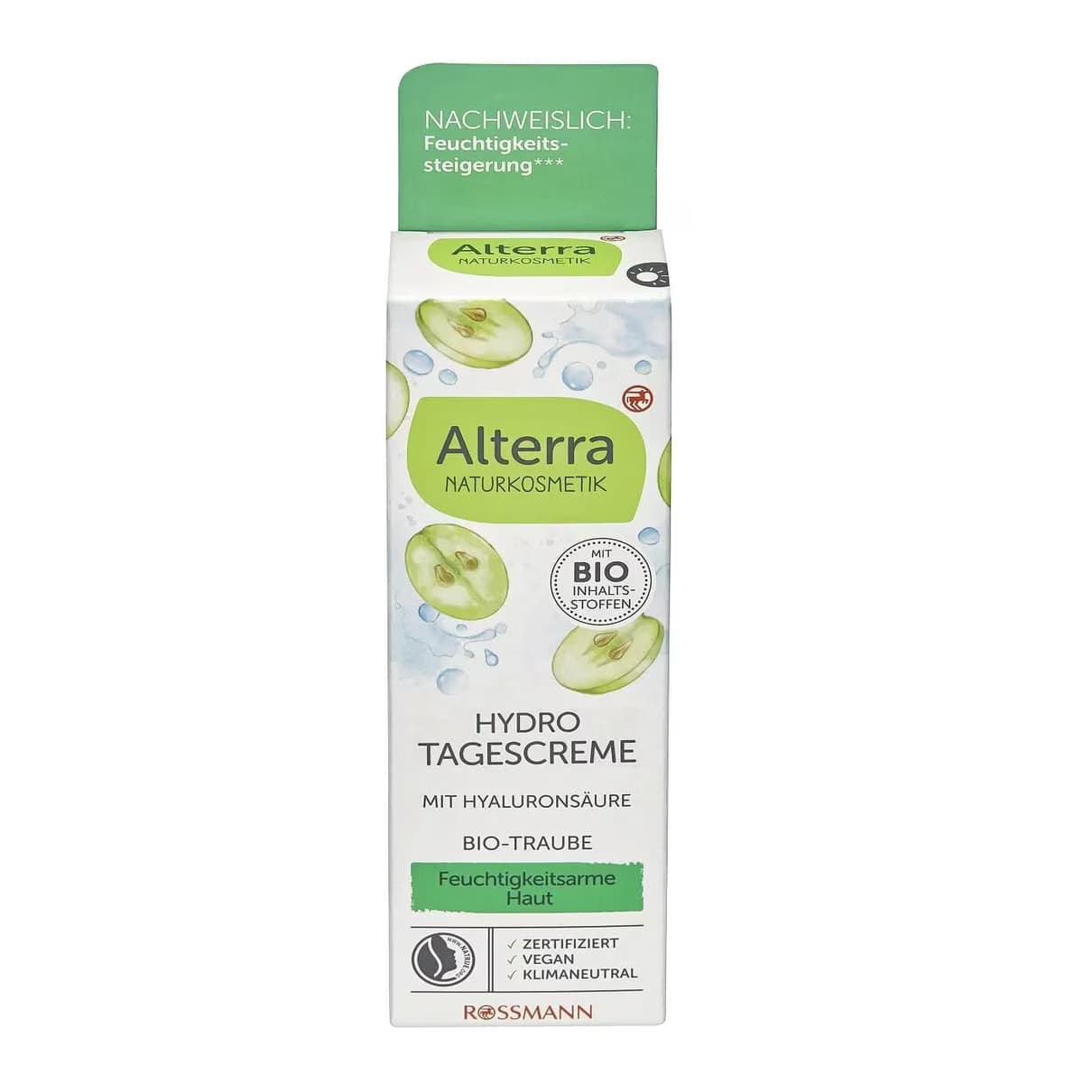 Alterra Gündüz Bakım Kremi Su Bazlı Üzüm & Beyaz Çay İçerikli 50 ml