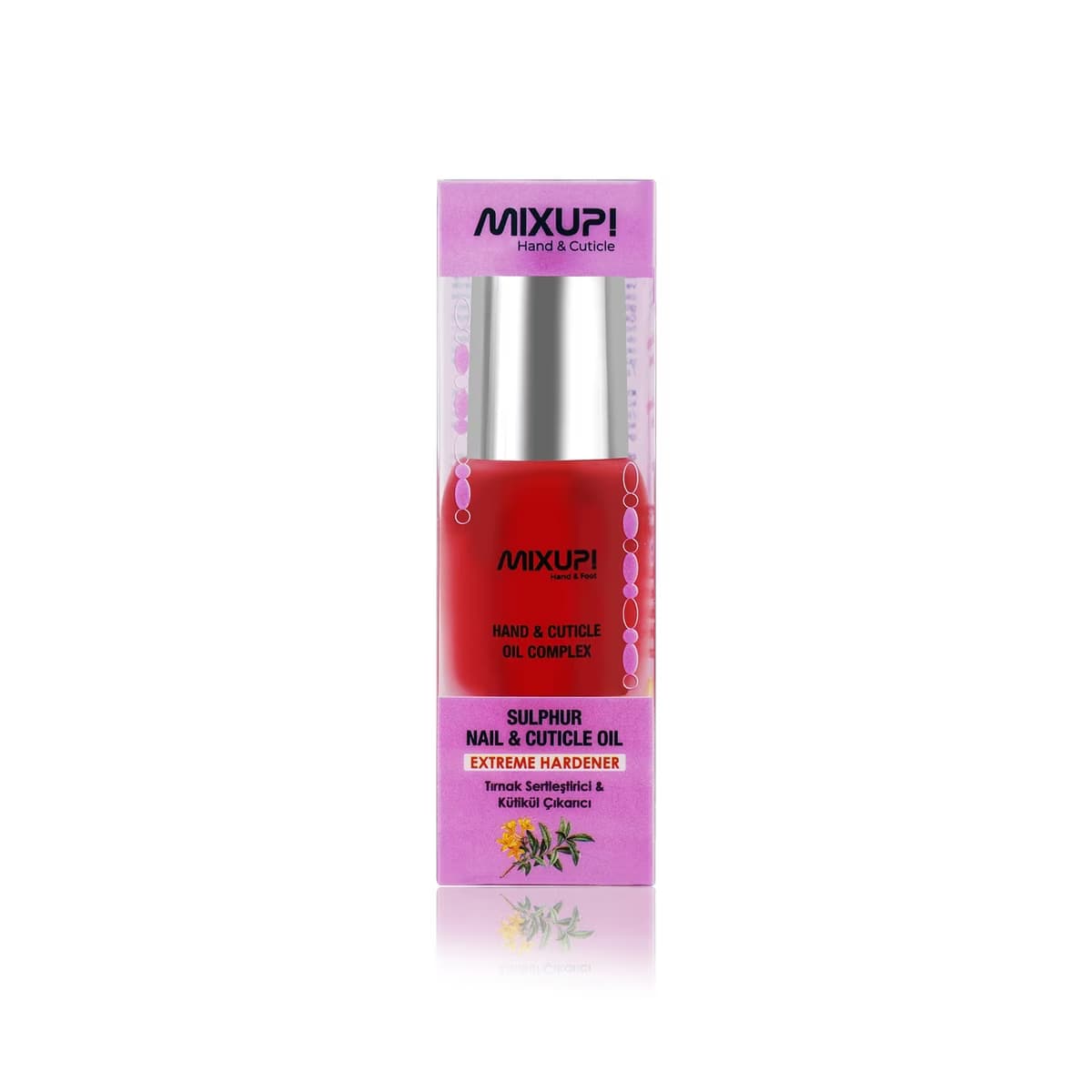 Mixup! Sulphur Tırnak Sertleştirici ve Kültikül Çıkarıcı Tırnak Bakım Yağı 15 ml - Gratis