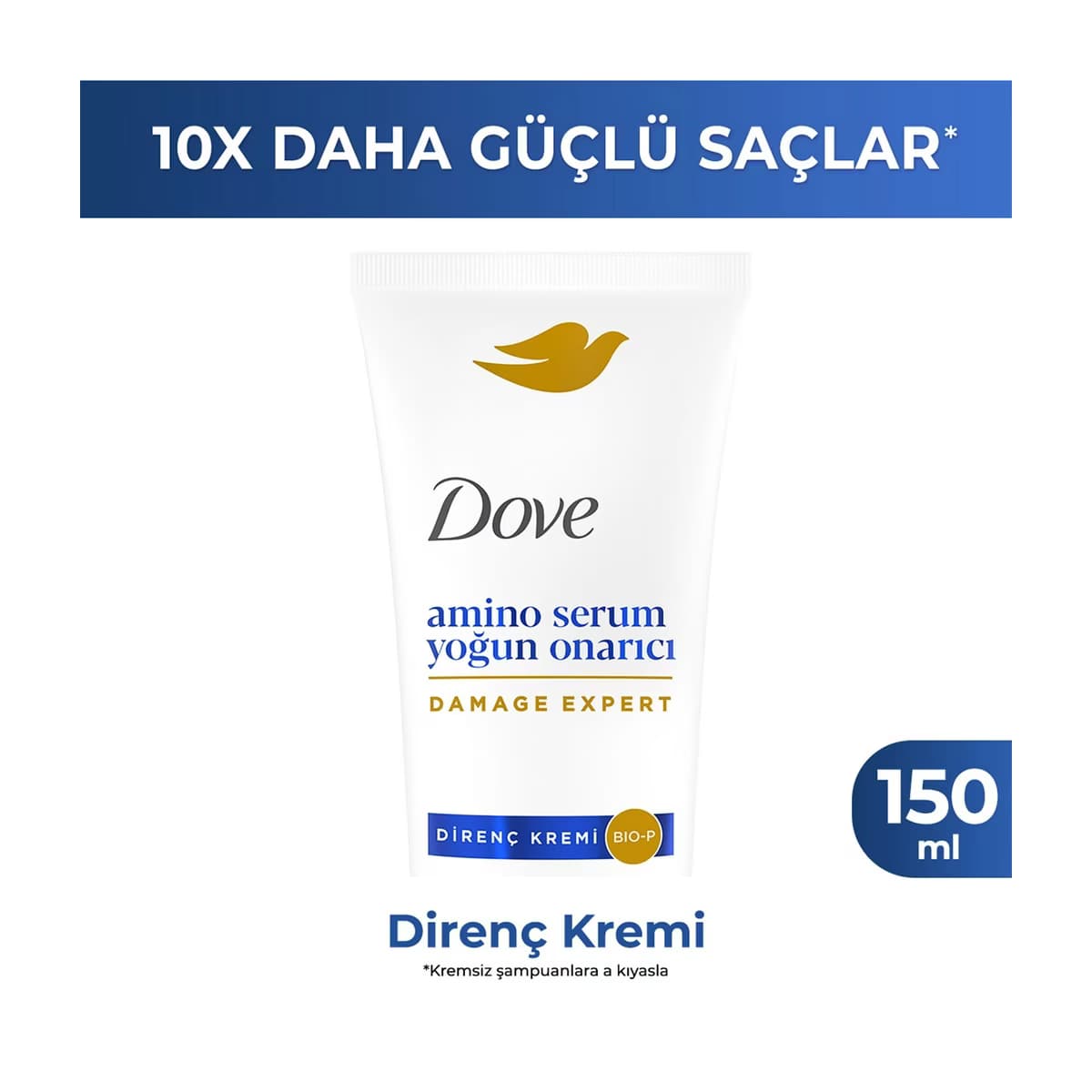 Dove Amino Serum Yoğun Onarıcı Saç Bakım Kremi 150 ml - Gratis