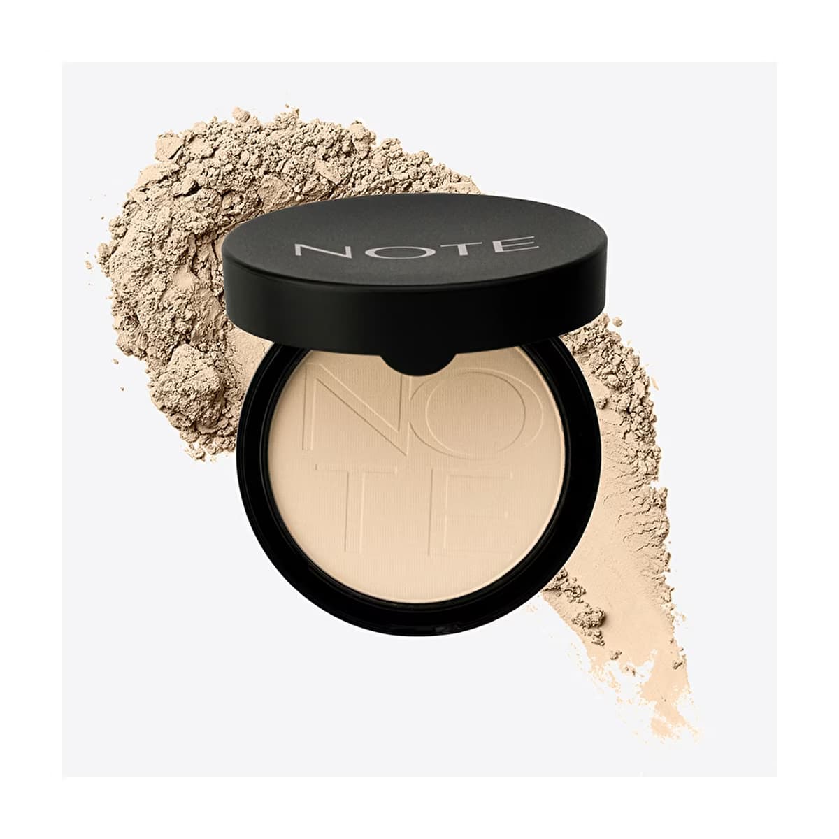 Note Luminous Silk Compact Powder Pudra 04 Sand - Gratis