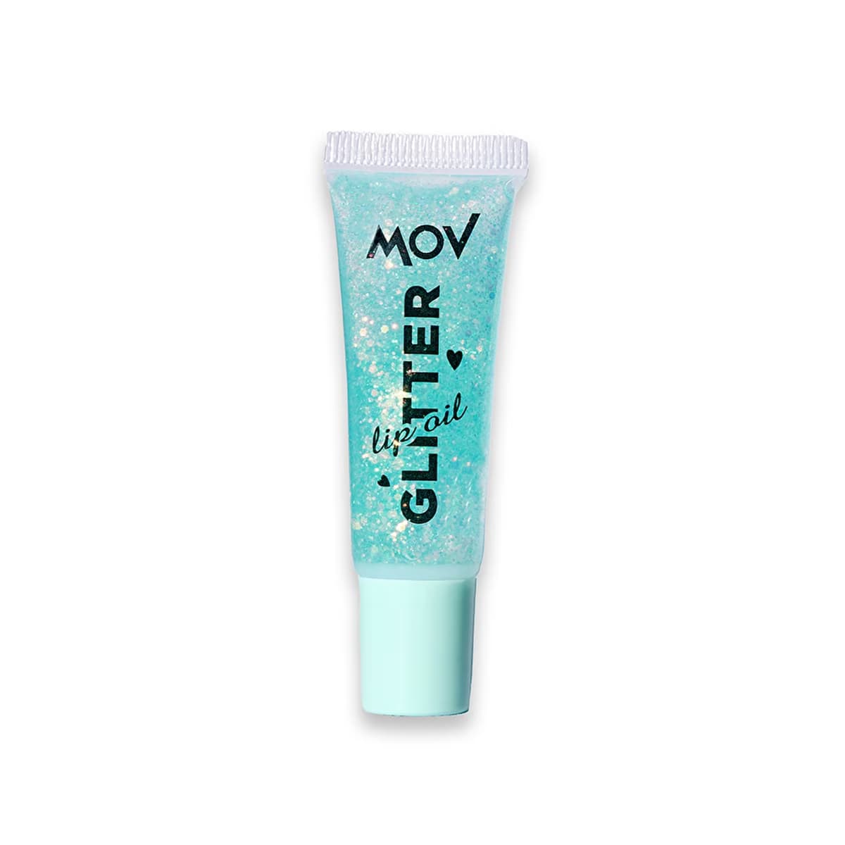 Mov Glitter Lip Oil Dudak Yağı No:04 Turkuaz - Gratis