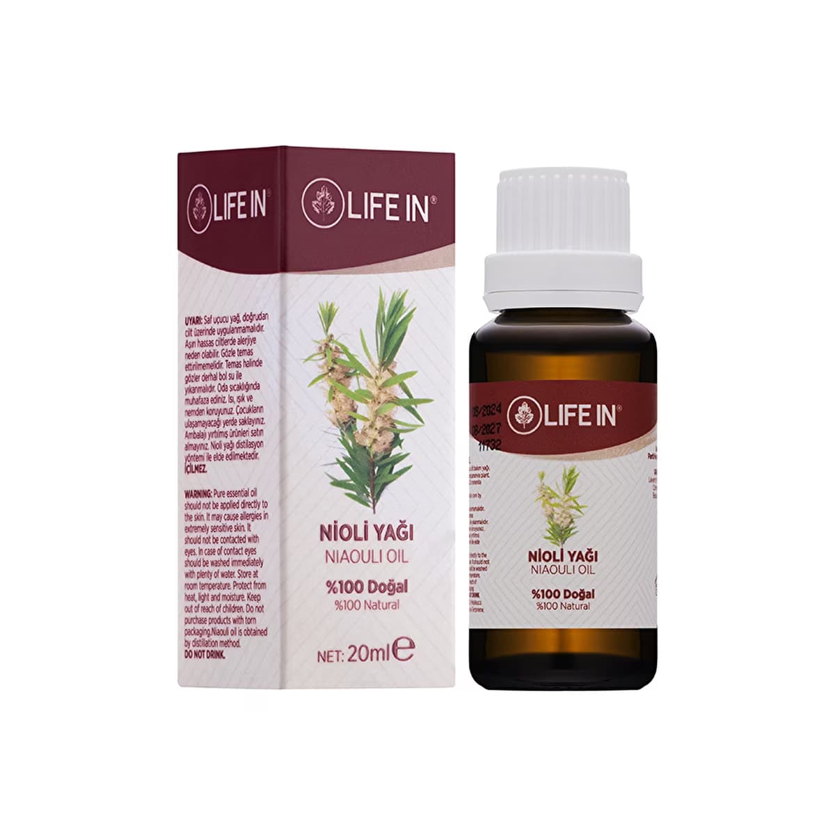 Life In Nioli Yağı 20 ml - Gratis