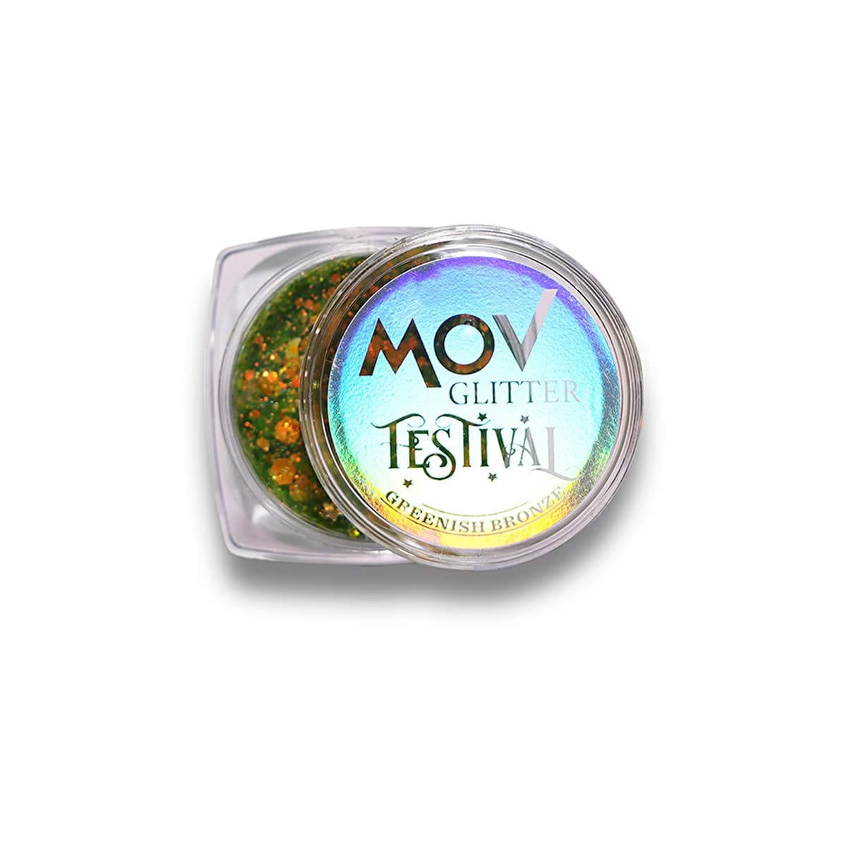 Mov Glitter Krem Festival No:04 Greenish Bronze - Gratis