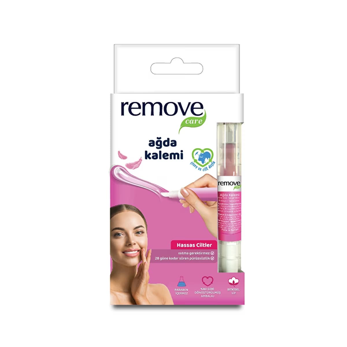Remove Care Ağda Kalemi Hassas Ciltler 4 ml - Gratis