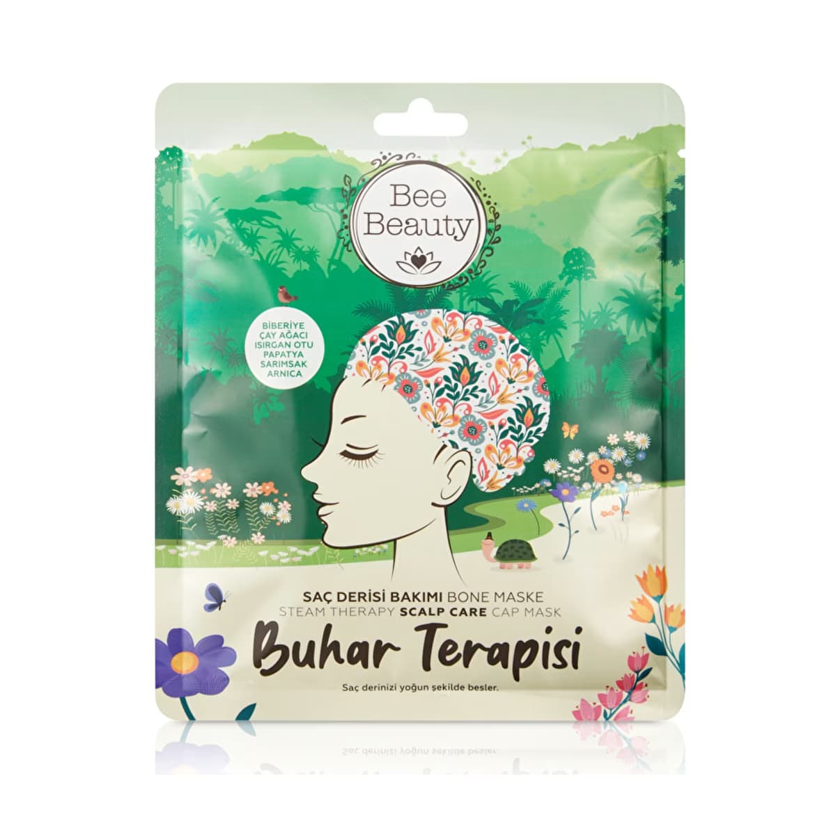 Bee Beauty Buhar Terapisi Saç Derisi Bakımı Bone Maske - Gratis