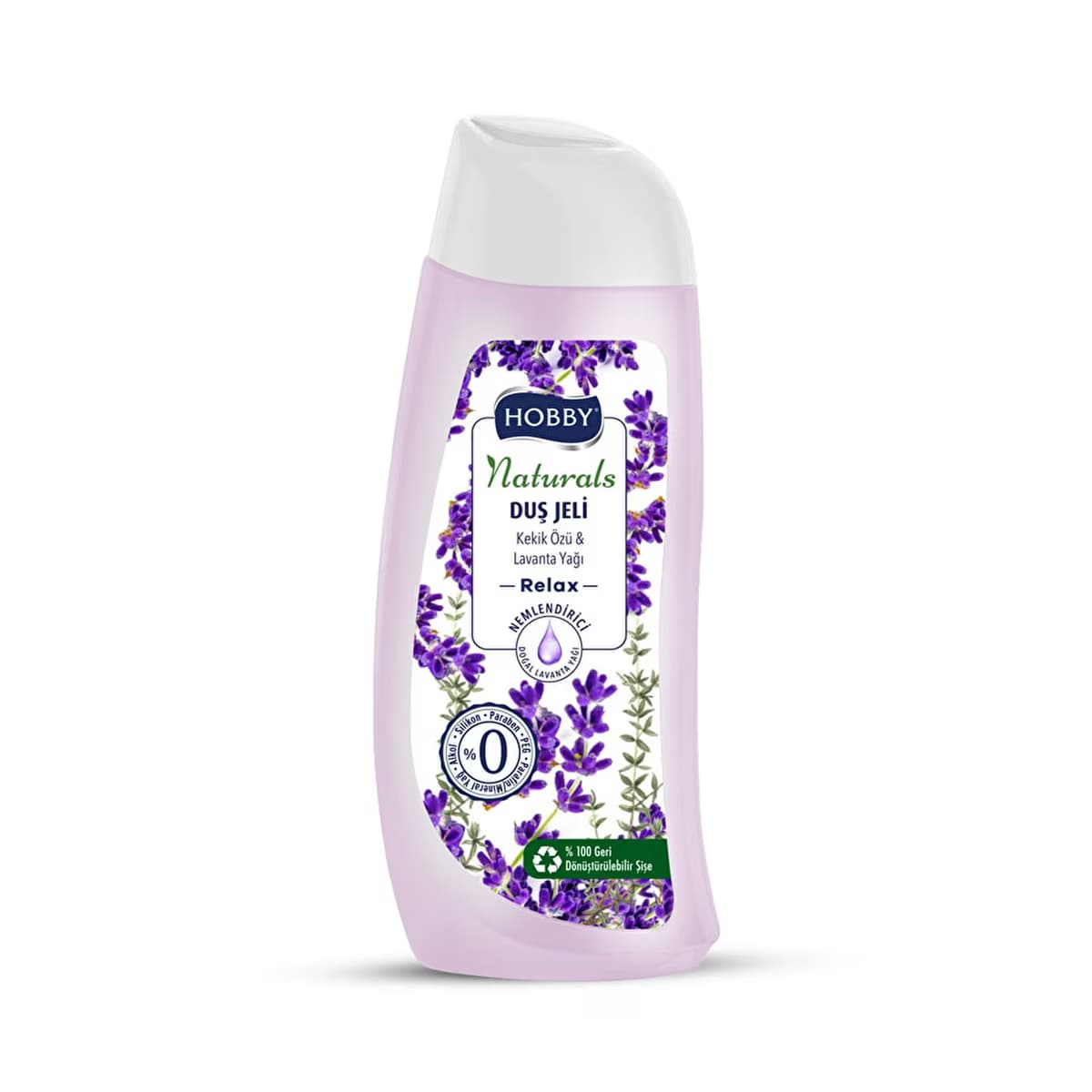 Hobby Naturals Duş Jeli Relax Kekik Özü & Lavanta 500 ml - Gratis