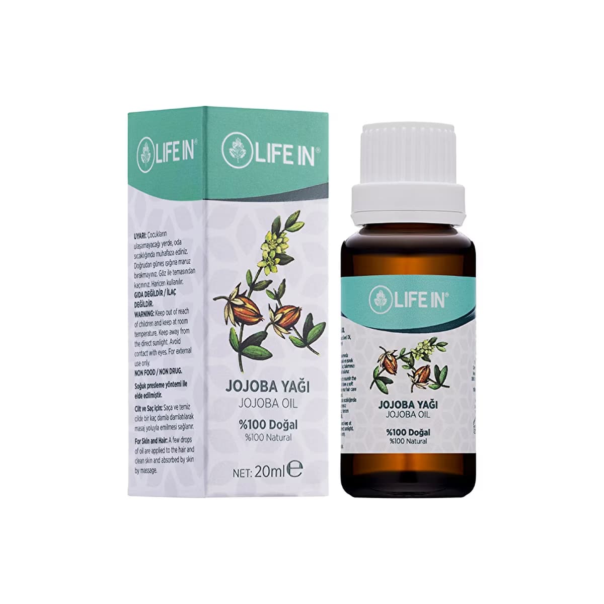 Life In Jojoba Yağı 20 ml - Gratis