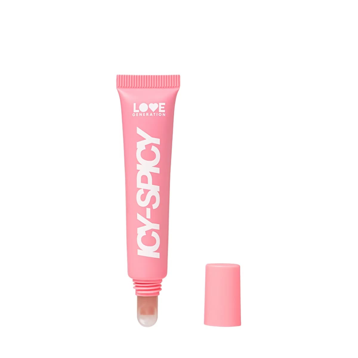 Love Generation Plump Lip Gloss Icy-Spicy 06 Maddy - Warming Lip Plumper with Glossy Finish - Gratis