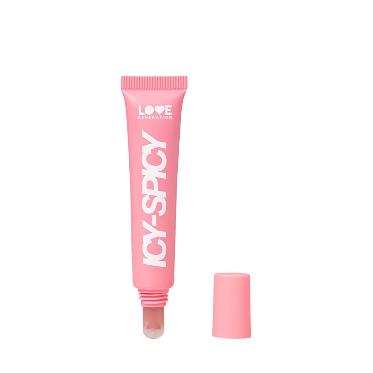 Love Generation Plump Lip Gloss Icy-Spicy 04 Faye - Warming Lip Plumper with Glossy Finish - Gratis
