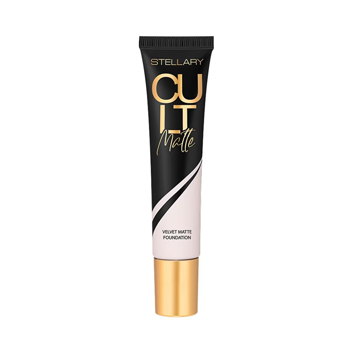 Stellary Cult Matte Fondöten 02 Warm Beige - Mousse Texture & Matte Finish - Gratis