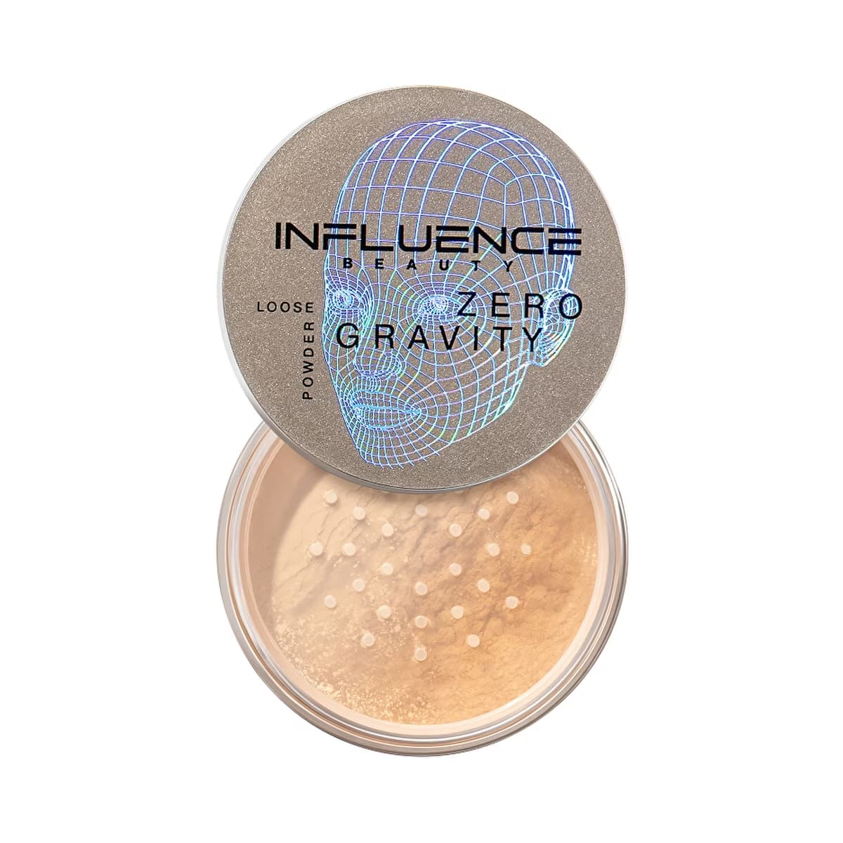 Influence Beauty Loose Pudra Zero Gravity 01 Translucent - Ultra-Fine Loose Powder for Matte Finish - Gratis