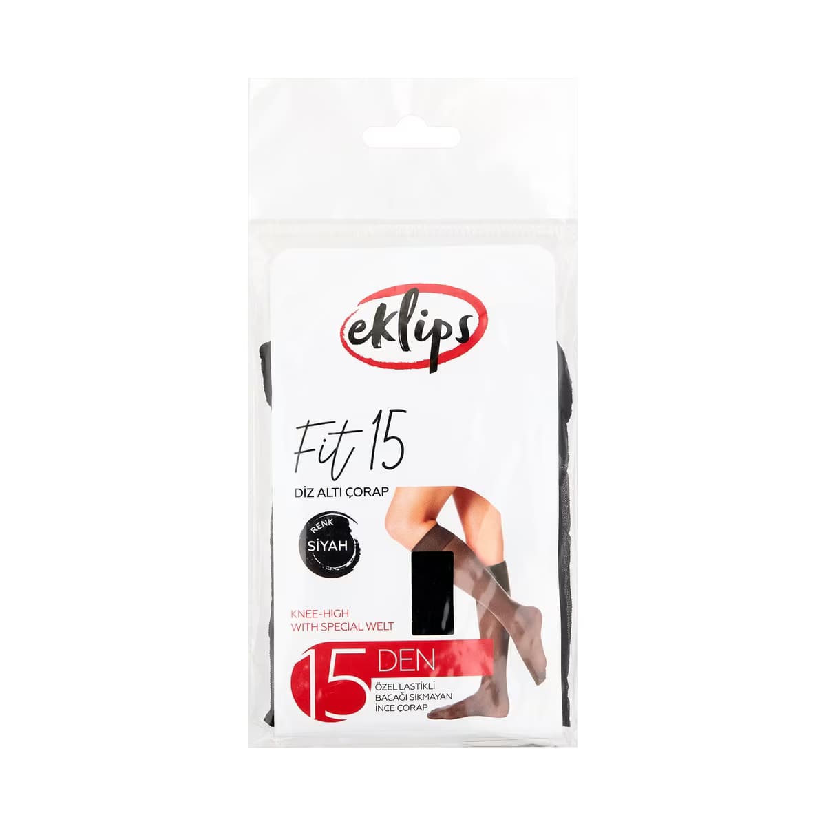 Eklips Pantolon Çorabı Siyah - Gratis