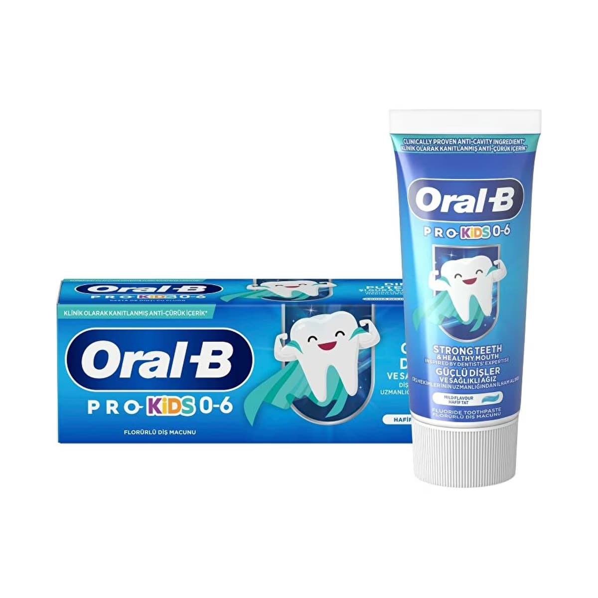 Oral-B Pro Kids Güçlü Dişler Diş Macunu 50 ml - Gratis