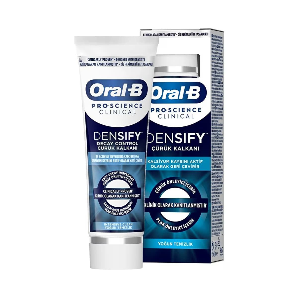 Oral-B Pro-Science Clinical Densify Çürük Kalkanı Yoğun Temizlik Diş Macunu 65 ml - Gratis