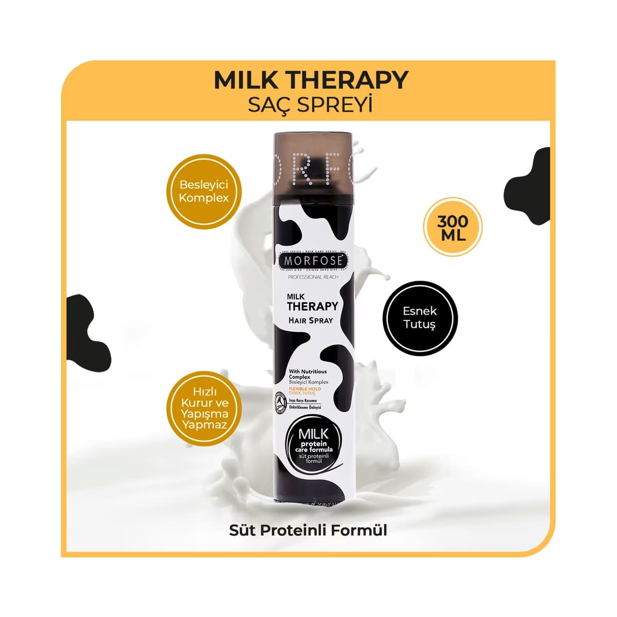 Morfose Milk Therapy Saç Spreyi 300 ml - Gratis