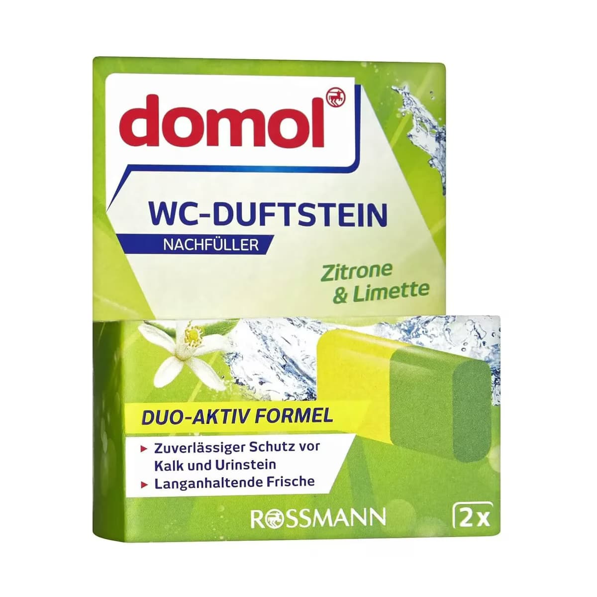 Domol WC Kokusu Klozet Blok Yedek Limon 80 g