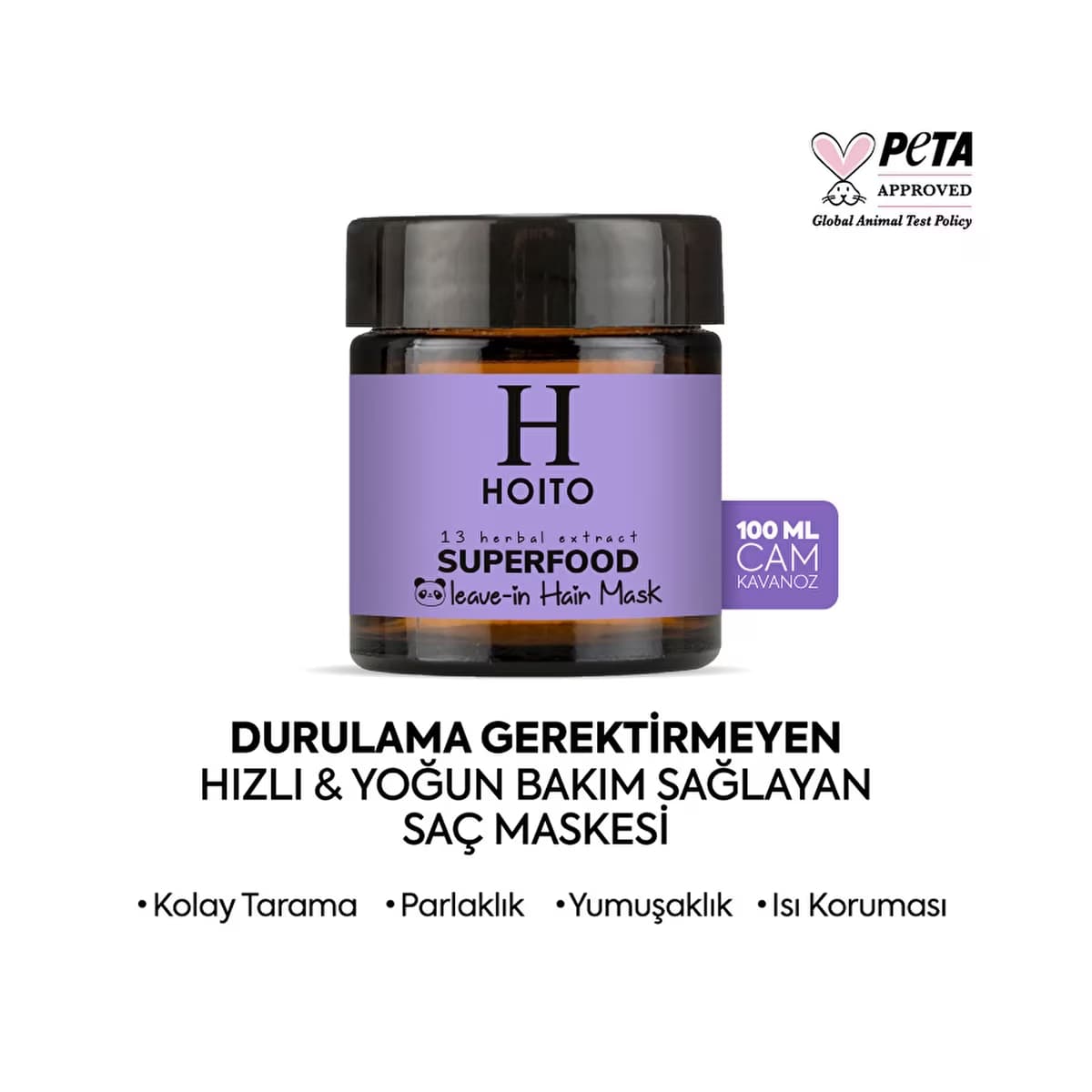 Hoito Superfood Leave-in Besleyici Durulanmayan Saç Bakım Maskesi 100 ml - Gratis