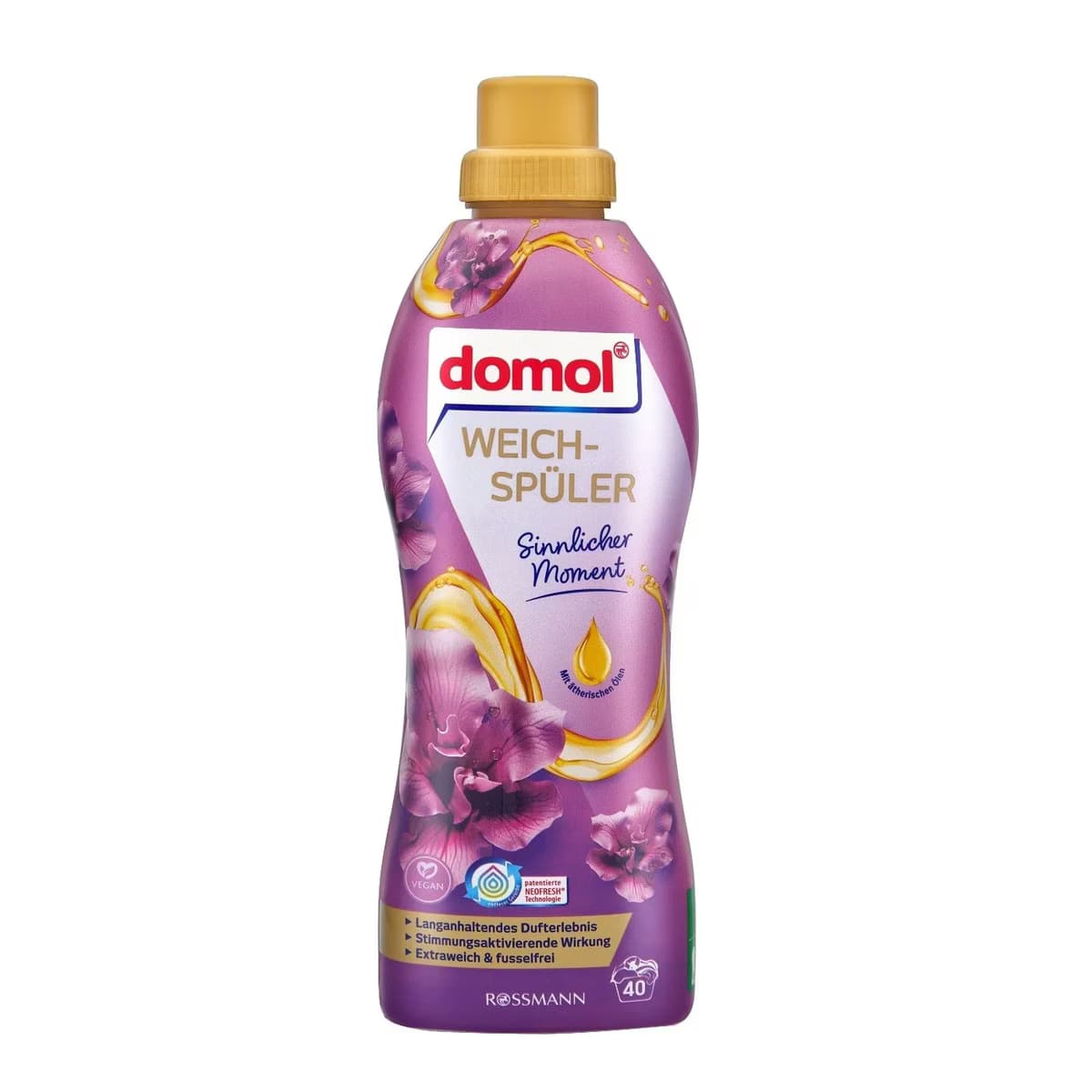Domol Premium Çamaşır Yumuşatıcısı Flower 40 Yıkama 1000 ml