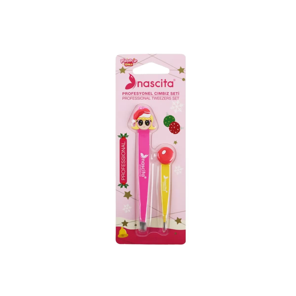 Nascita Pixy Pop Girls Cımbız Seti Pembe - Gratis