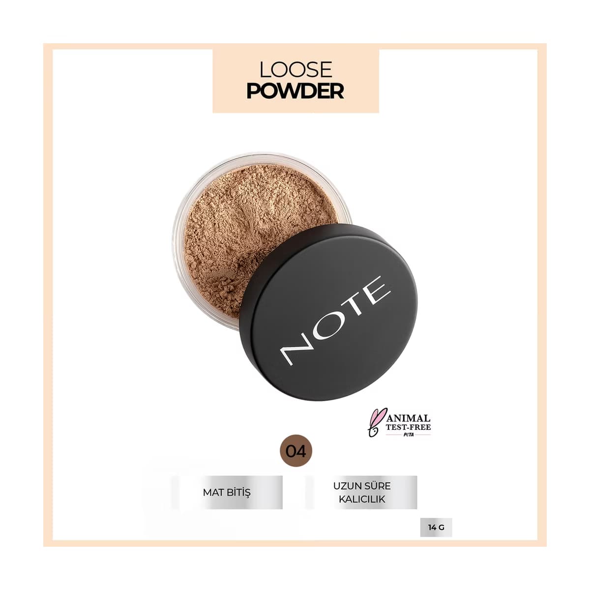 Note Loose Pudra 04 Beige - Gratis