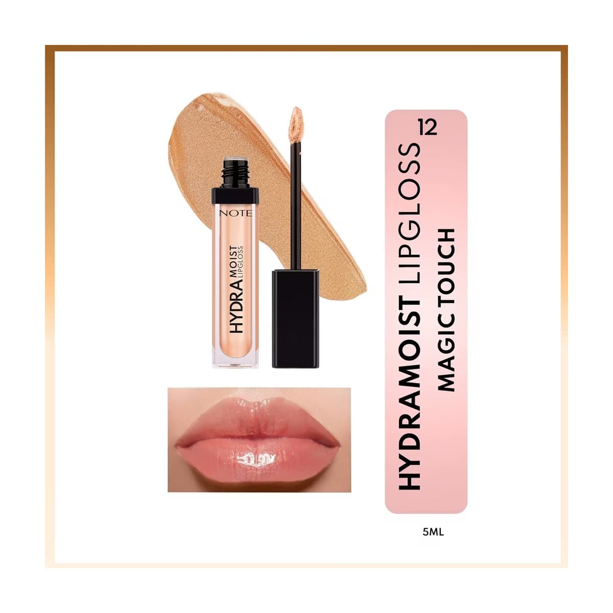 Note Hydramoist Lipgloss 12 Magic Touch - Gratis
