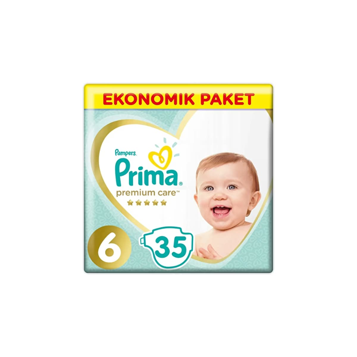 Prima Bebek Bezi Premium Care 6 Beden 35 Adet - Gratis