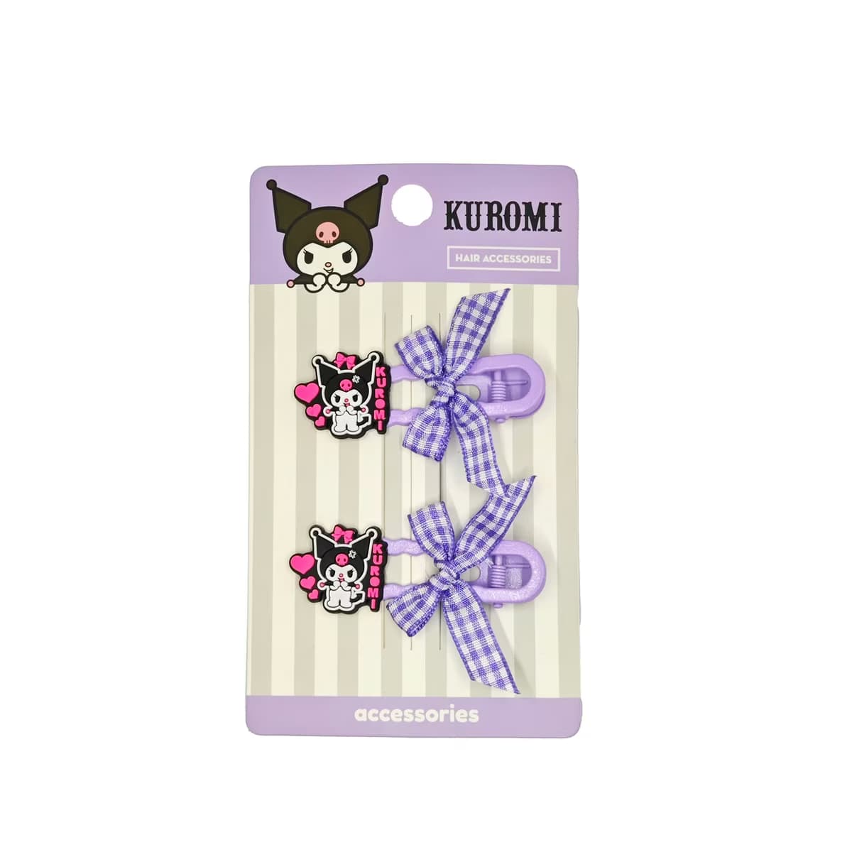 Kuromi Lisanslı Çocuk Toka UKB-K007 - Gratis