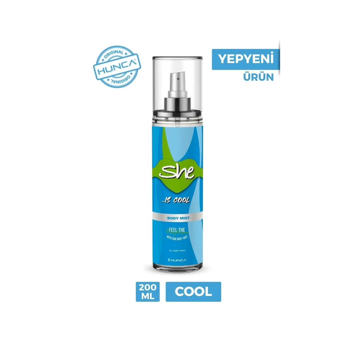She Cool Kadın Vücut Spreyi 200 ml - Gratis