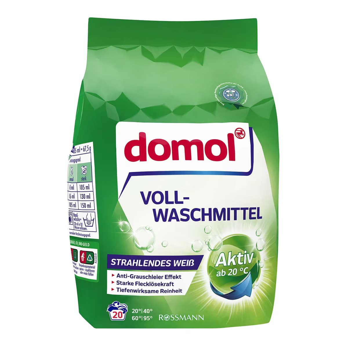 Domol Çamaşır Deterjanı 20 Yıkama 1350 g