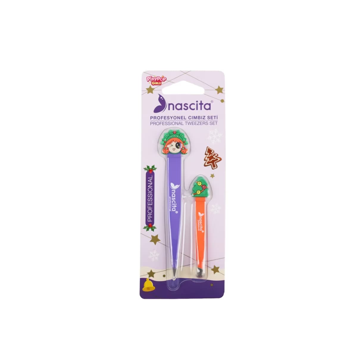 Nascita Pixy Pop Girls Cımbız Seti Mor - Gratis