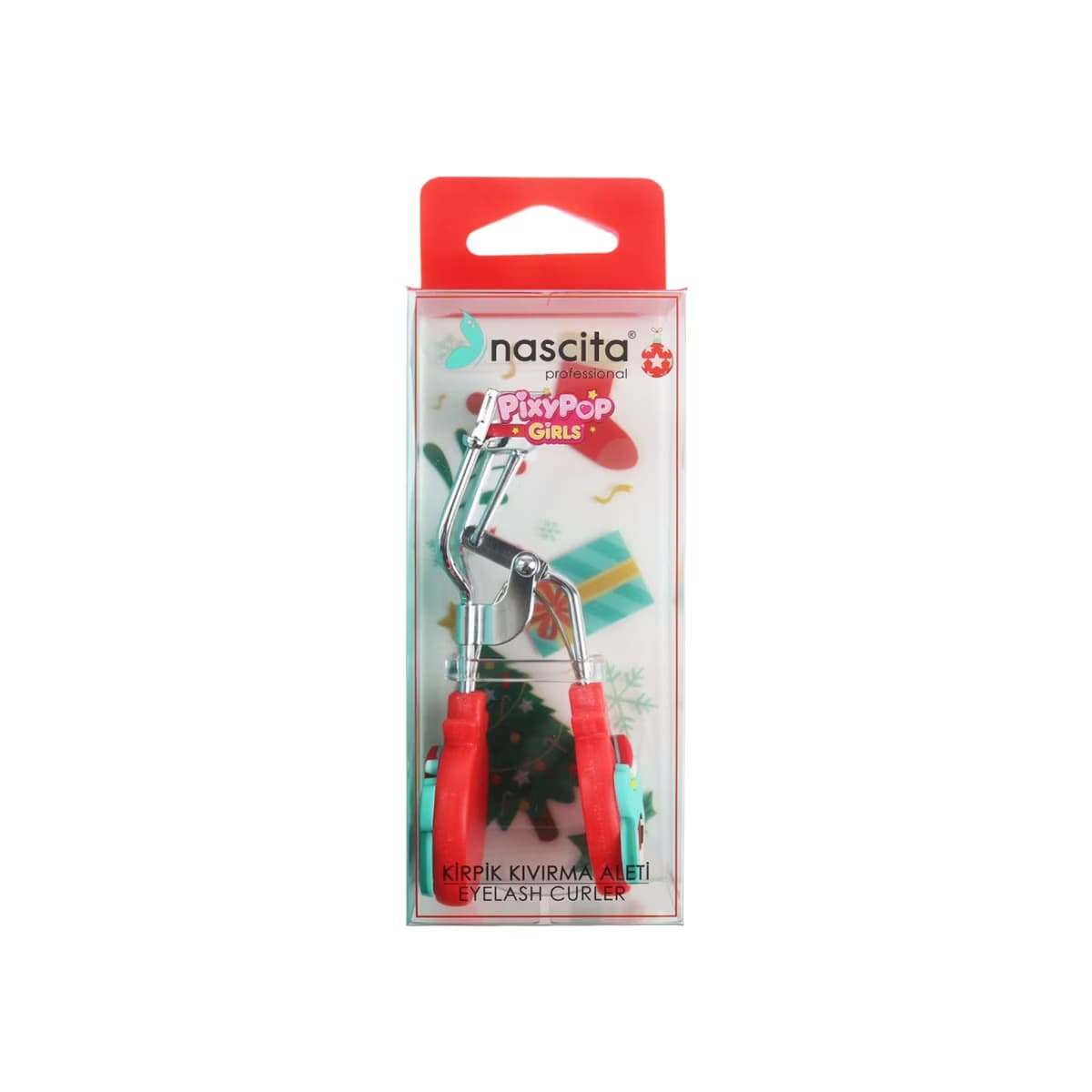 Nascita Pixy Pop Girls Kirpik Kıvırıcı Kırmızı - Gratis