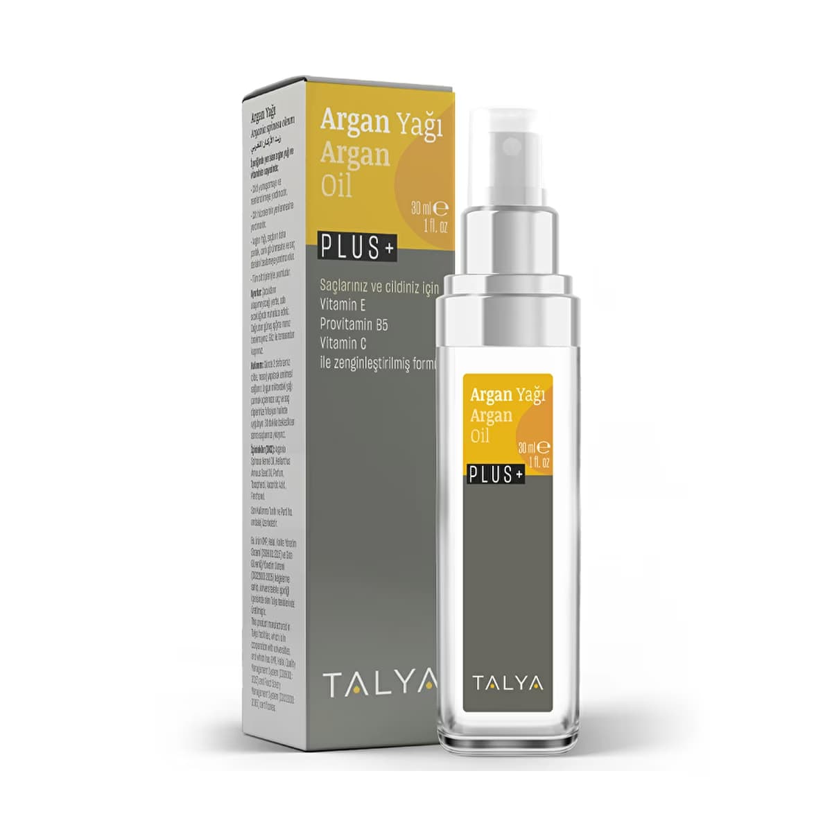 Talya Argan Yağı 30 ml (Vitamin Katkılı) - Gratis