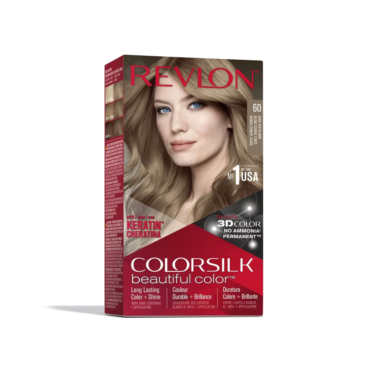 Revlon ColorSilk Beautiful Color Saç Boyası 60 Koyu Küllü Sarı - Gratis