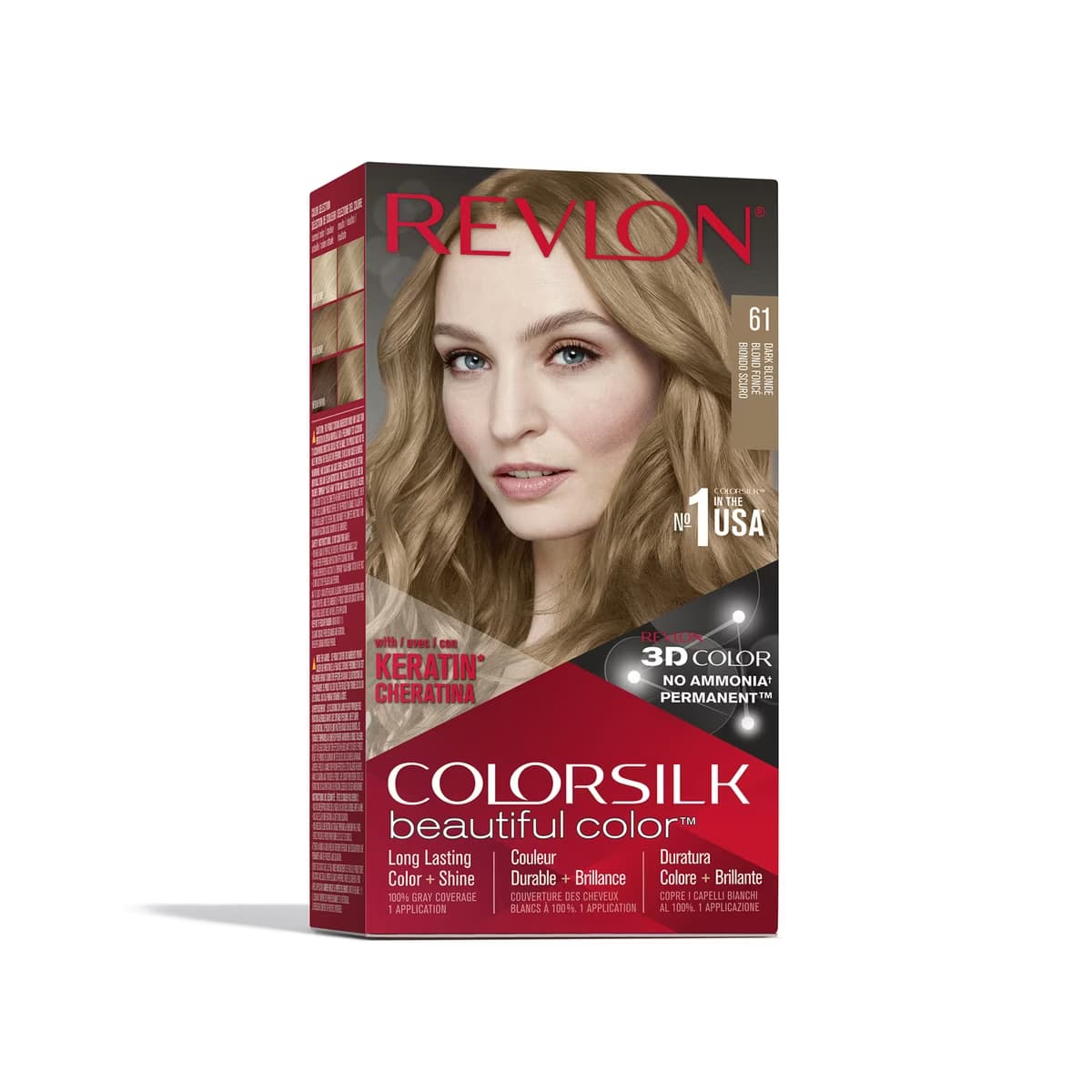 Revlon ColorSilk Beautiful Color Saç Boyası 61 Koyu Sarı - Gratis