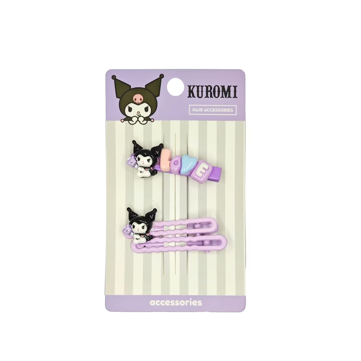 Kuromi Lisanslı Çocuk Toka UKB-K041 - Gratis