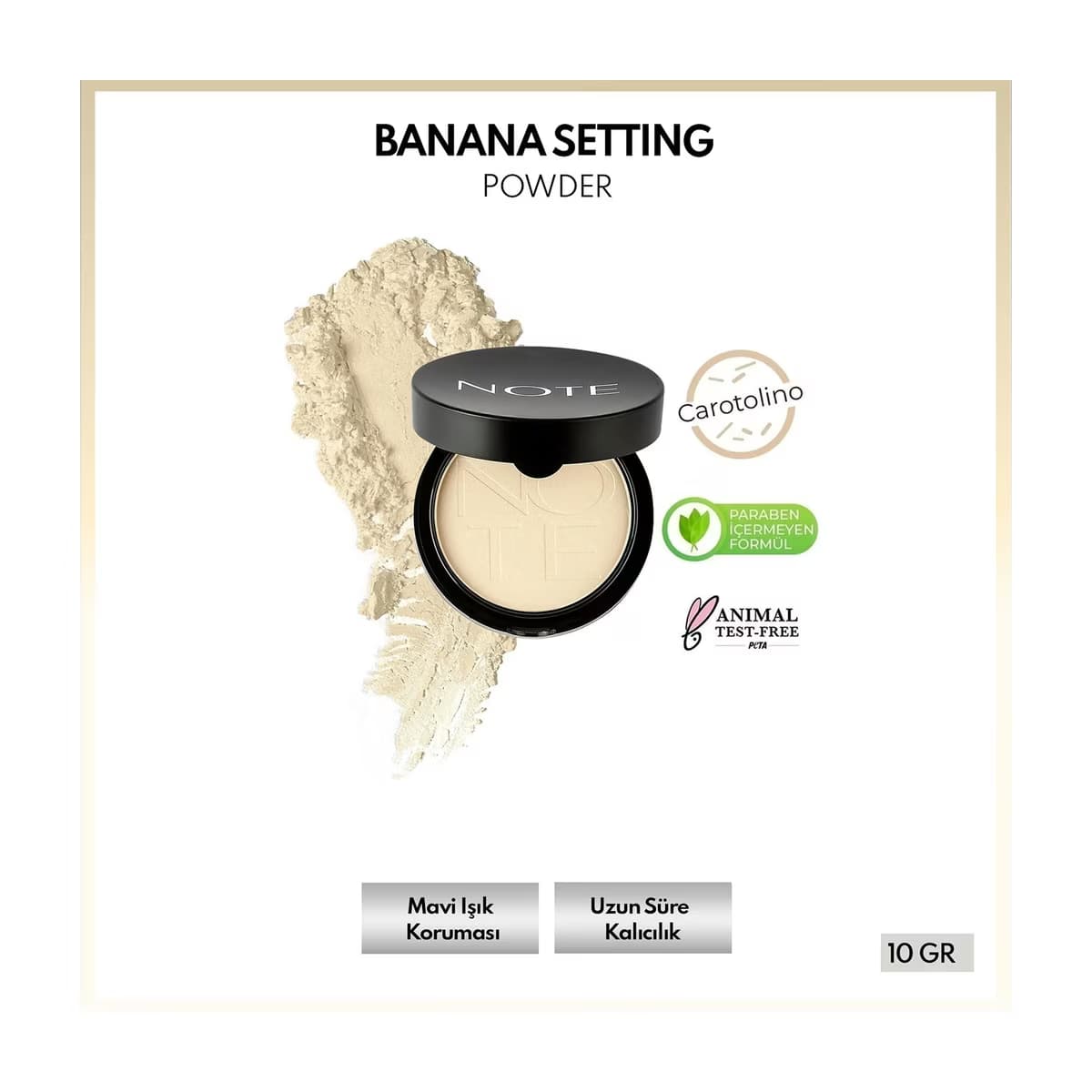 Note Banana Setting Pudra 02 - Gratis