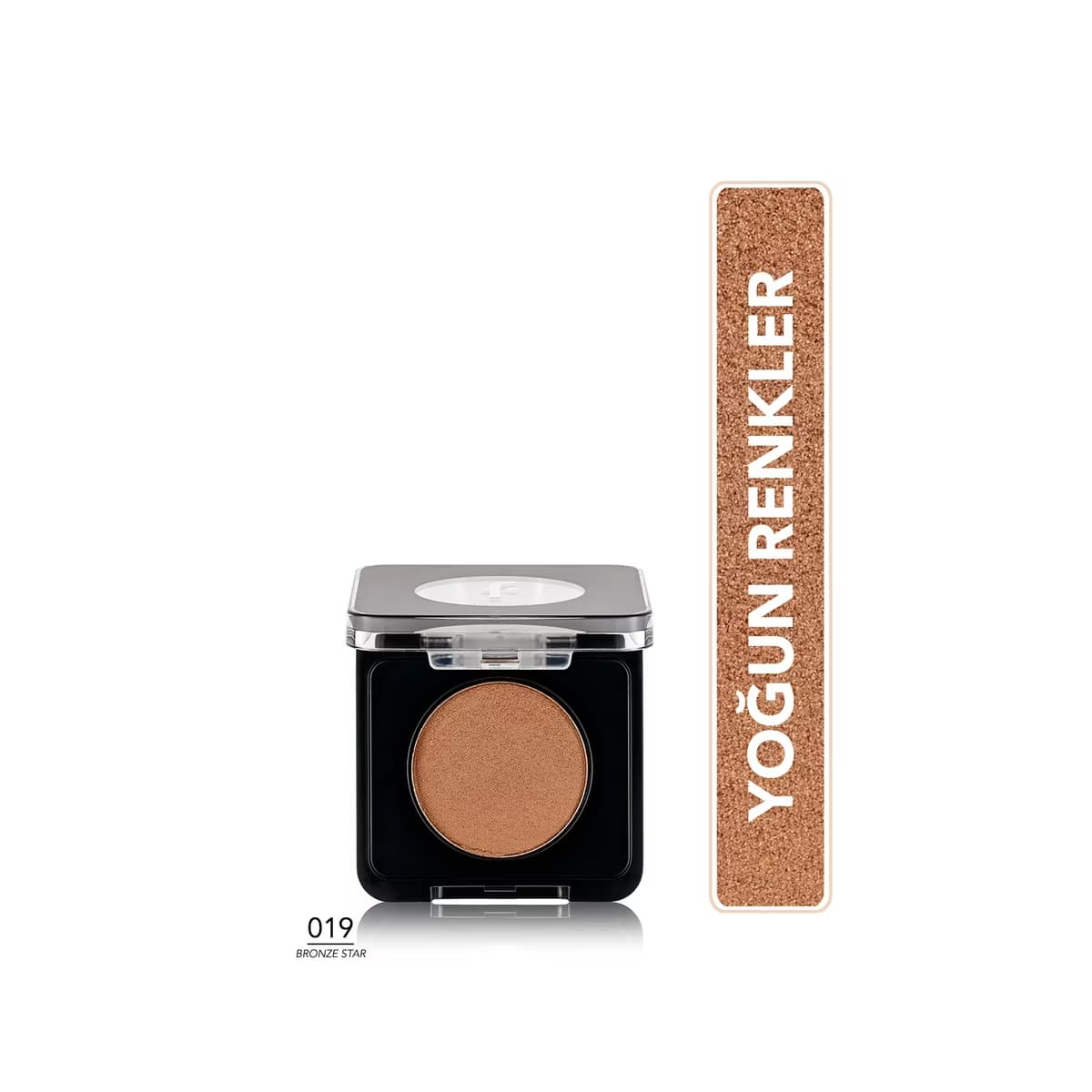 Flormar Mono Yüksek Pigmentli Tekli Sedefli Göz Farı 019 Bronze Star - Gratis