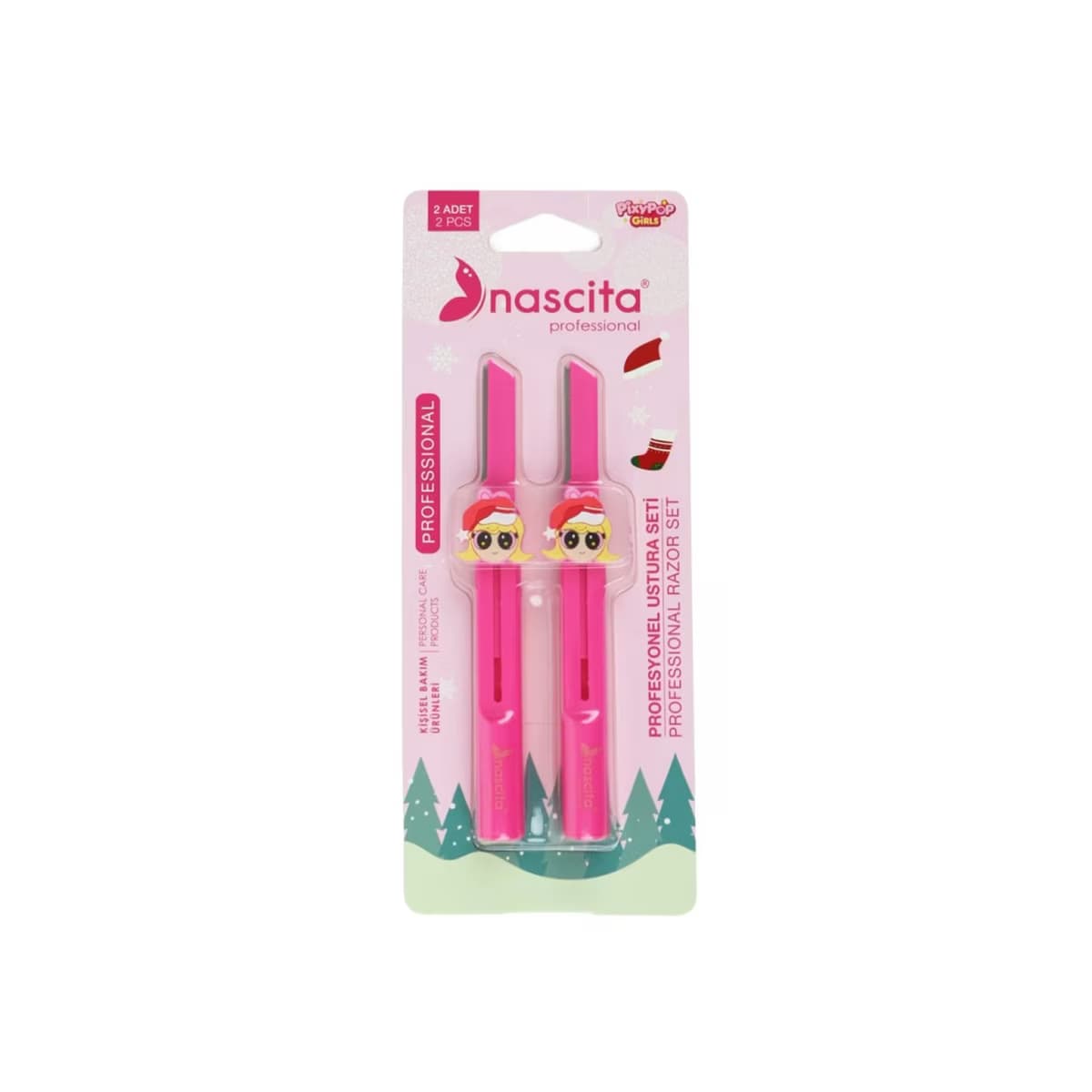 Nascita Pixy Pop Girls Kaş Usturası Seti Pembe - Gratis