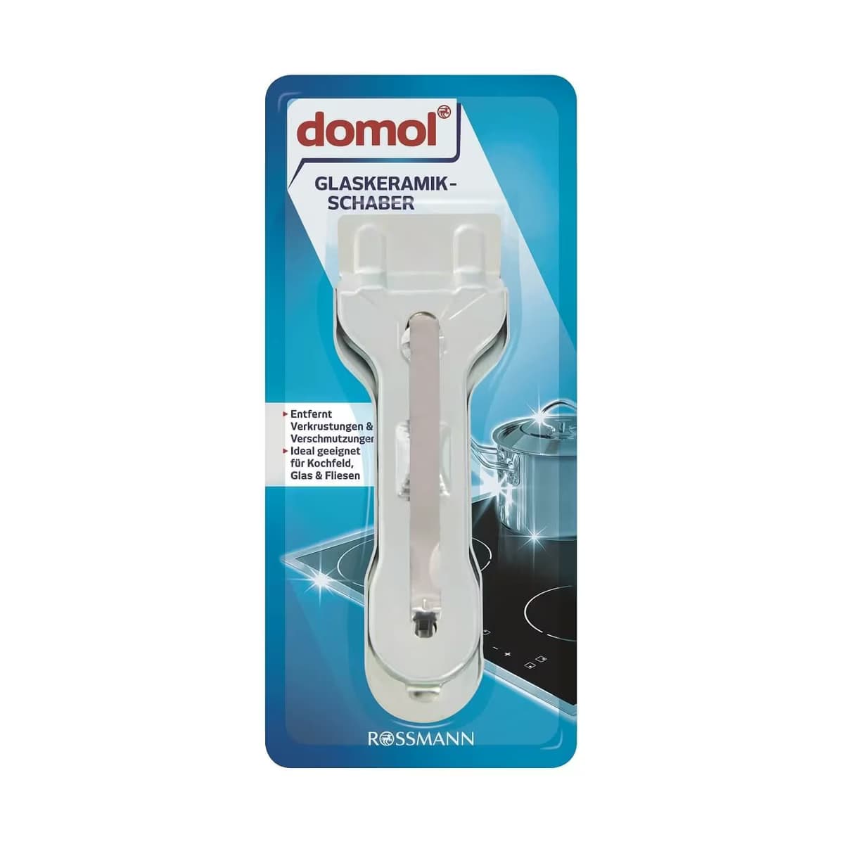 Domol Cam, Seramik ve Fayans Temizleme Malası Çizdirmez Özellikli 1 adet