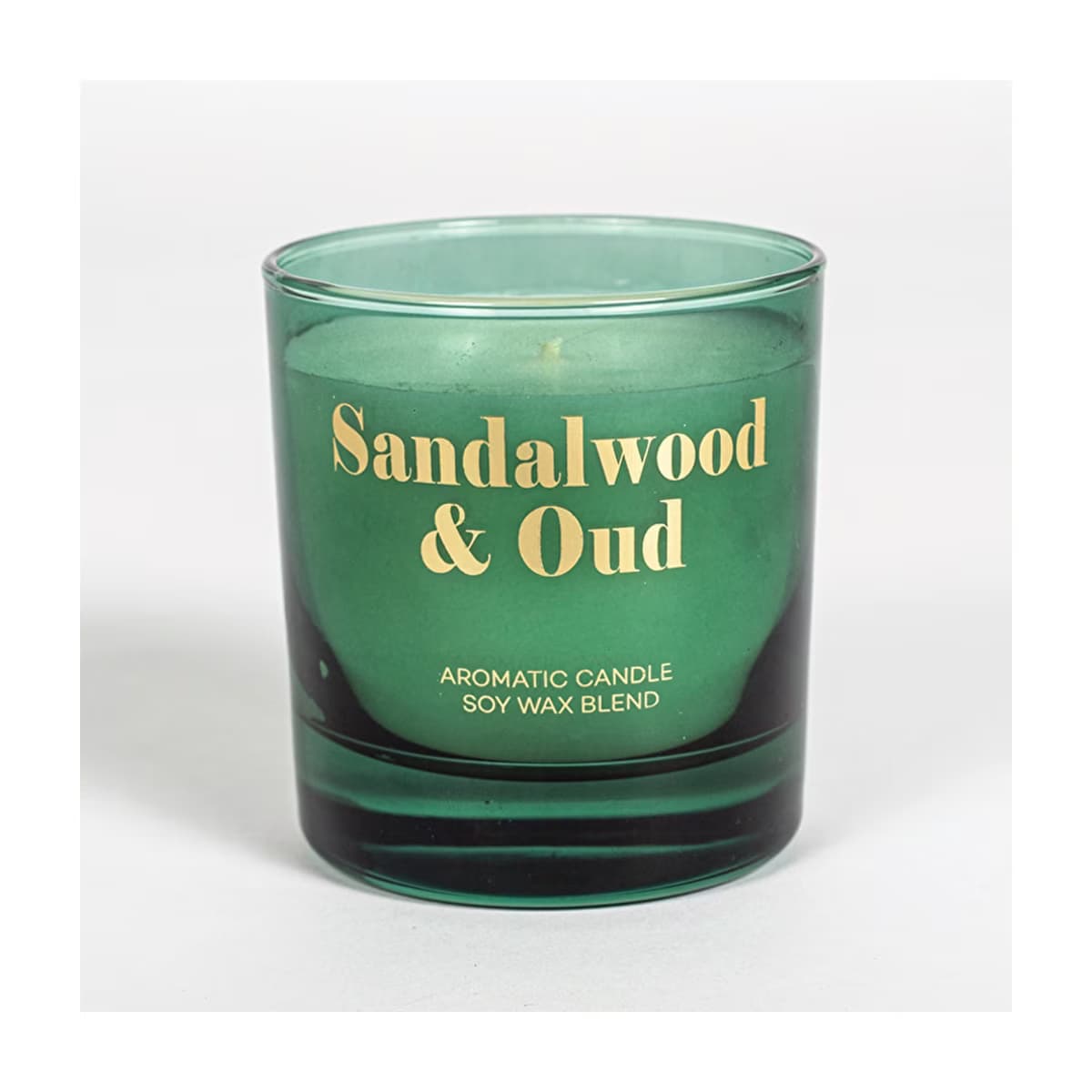 Rakle Yeşil Sandalwood & Oud Kokulu Mum 120 gr - Gratis