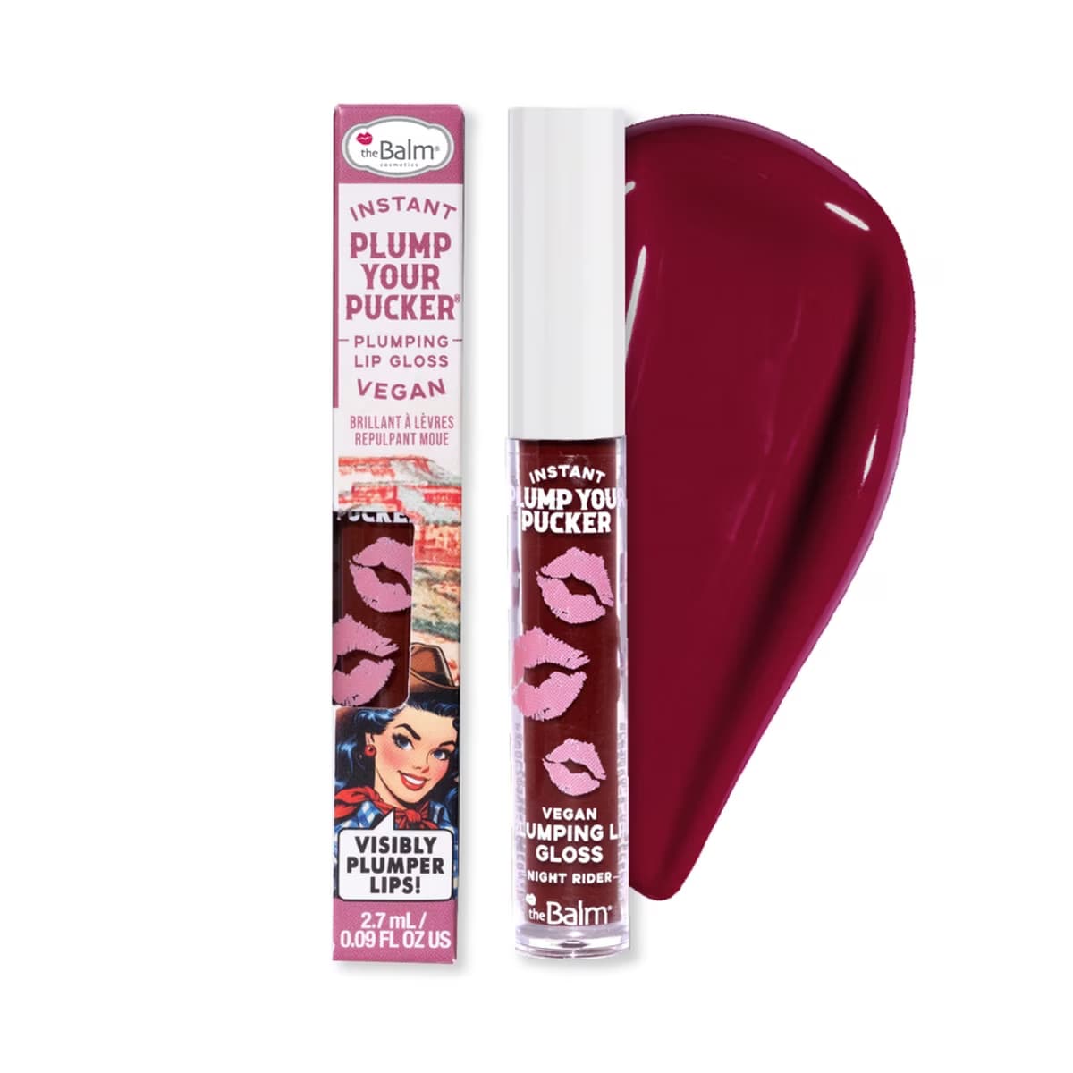 theBalm Instant Plump Your Pucker Dudak Parlatıcısı Night Rider - Gratis