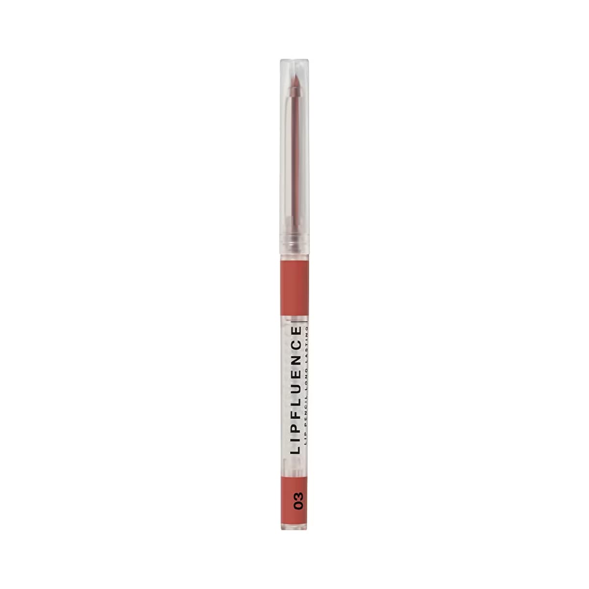 Influence Beauty Automatic Lipfluence Dudak Kalemi 03 Light Beige - Long-Lasting Matte Lip Liner - Gratis