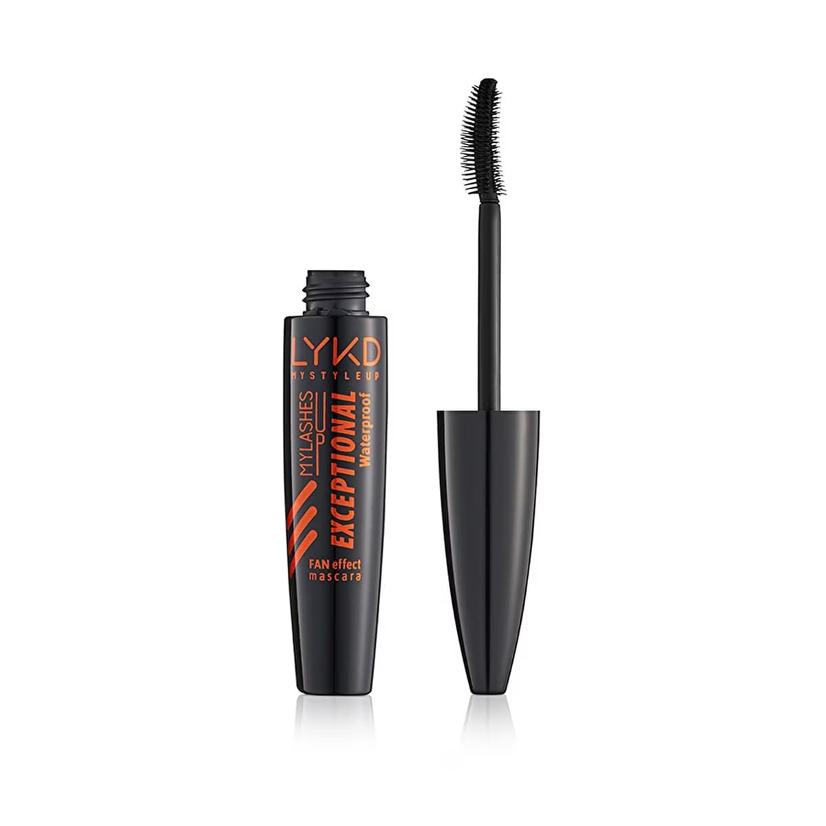 LYKD Exceptional Fan Effect & Curl Waterproof Maskara Yelpaze Etkili ve Kıvrım Veren Su Dayanıklı (Siyah) - Gratis