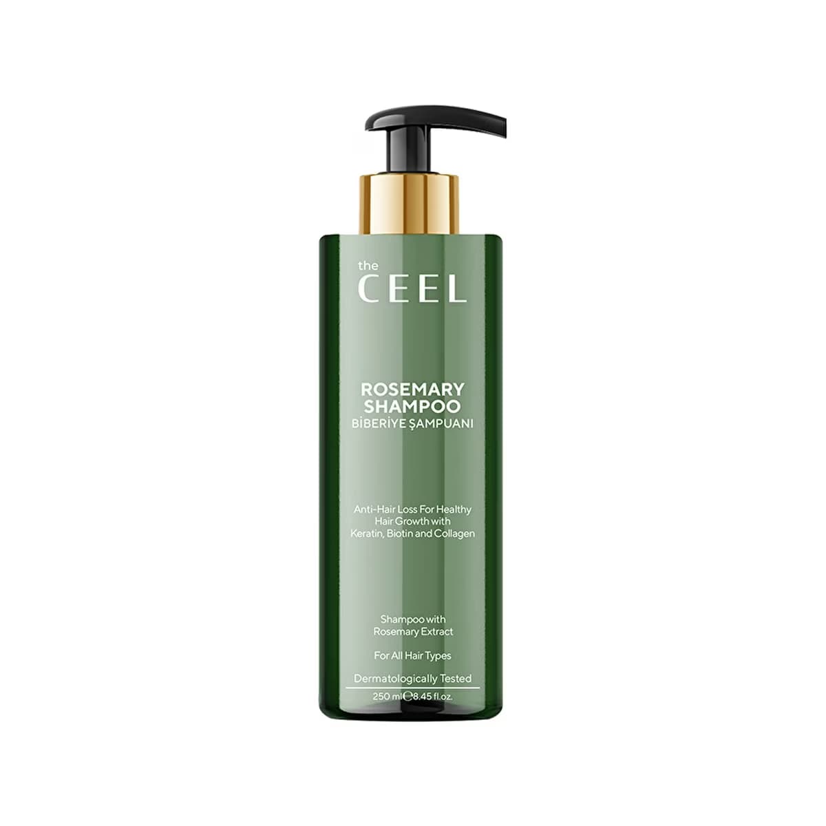The Ceel Biberiye Şampuanı Dökülme Karşıtı ve Hızlı Uzamaya Yardımcı 250 ml - Gratis